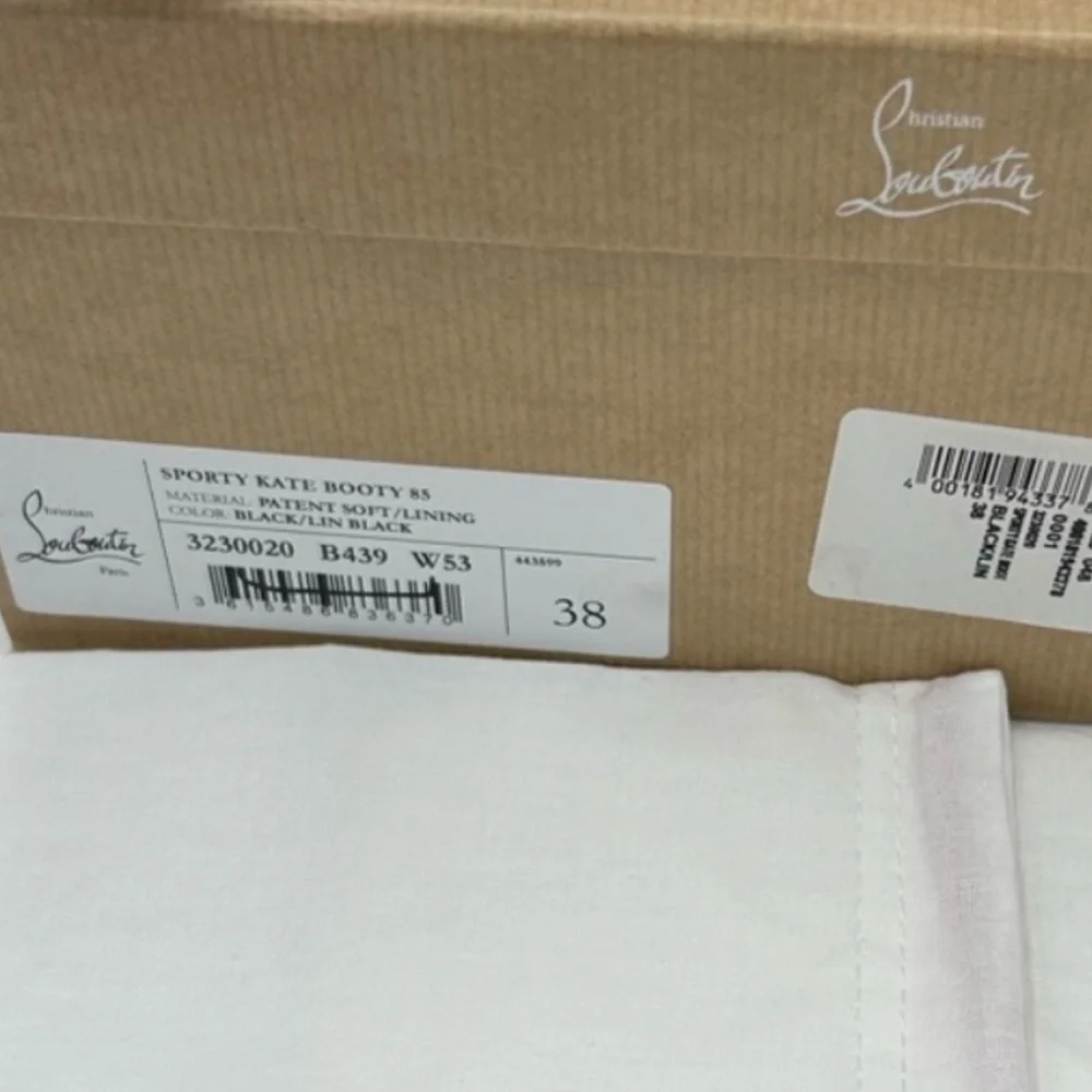 Women’s Christian Louboutin Sporty Kate booty ! Size 38 - Picture 3 of 6